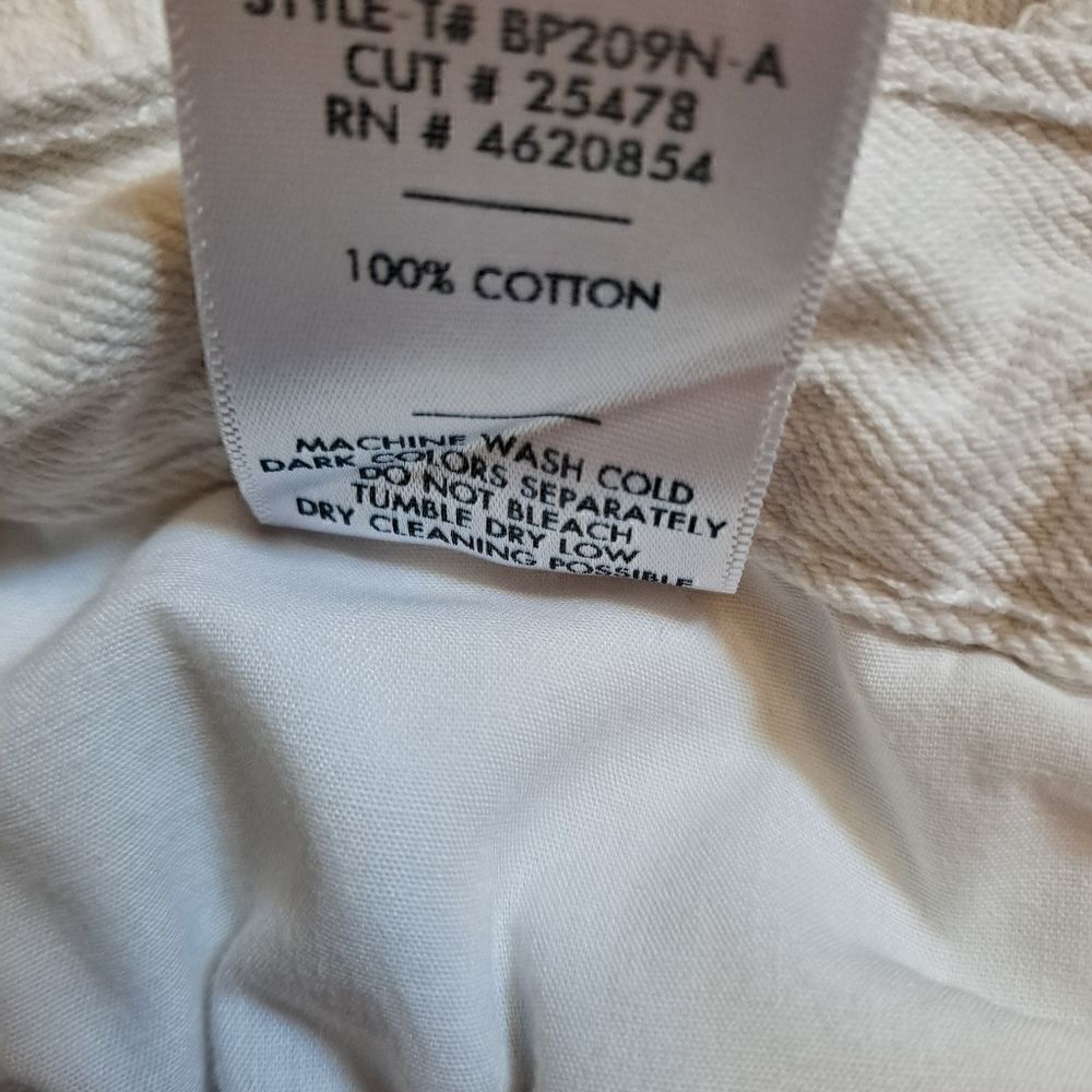Just Black Boyfriend Jean Off White 26 Waist - Picture 6 of 6